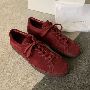 common projects red suede